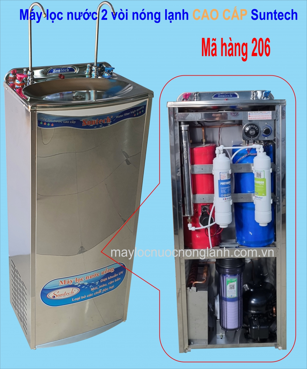 Máy lọc nước nóng lạnh 2 vòi ST-01HCO 206