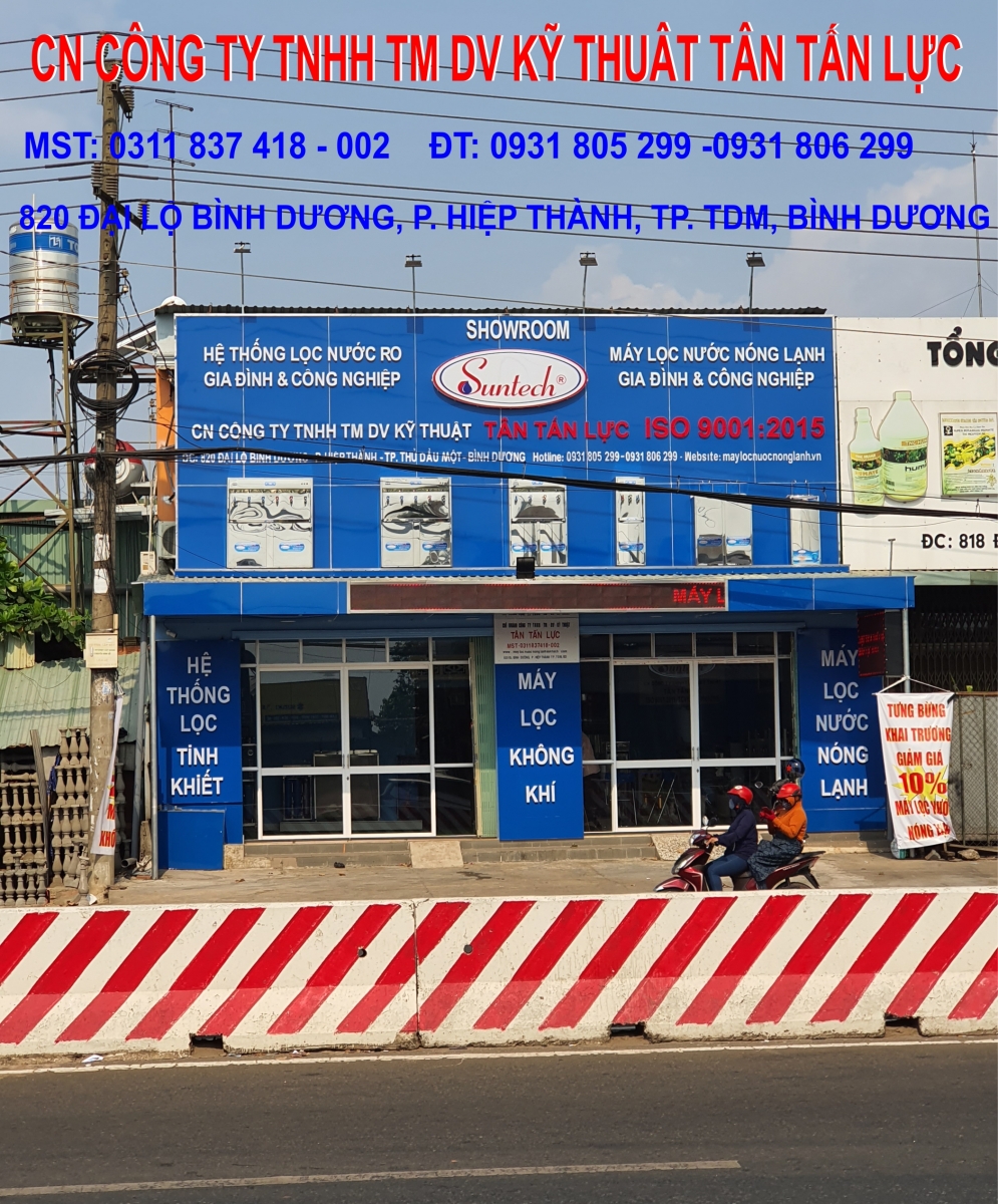 Địa chỉ mua máy lọc nước nóng lạnh tại Bình Dương