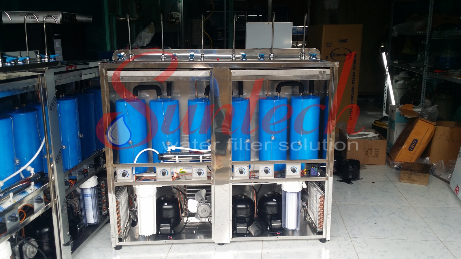 Cung cấp máy lọc nước nóng lạnh tại quận Bình Tân
